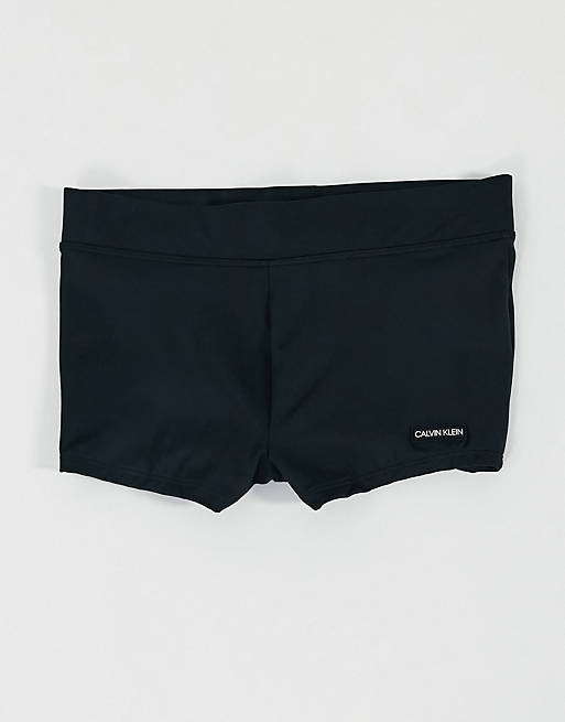 Vervormen verkiezen potlood Calvin Klein swim trunks in black | Faoswalim
