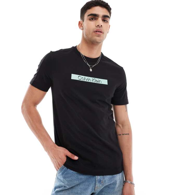 Calvin klein t shirt grau best sale