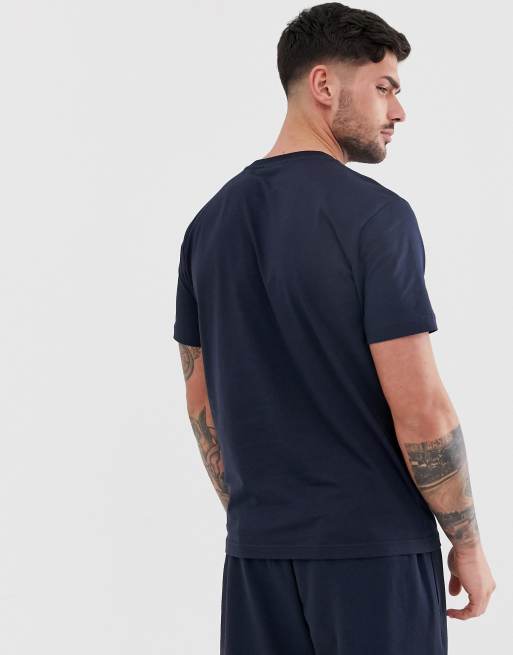 Calvin Klein - T-shirt met logo in marineblauw, 2 van 4