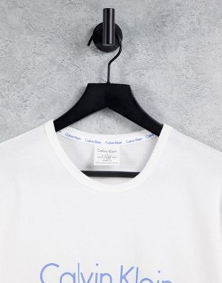 Homme Calvin Klein - T-shirt ras de cou - Blanc