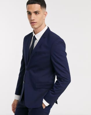 calvin klein wool suit