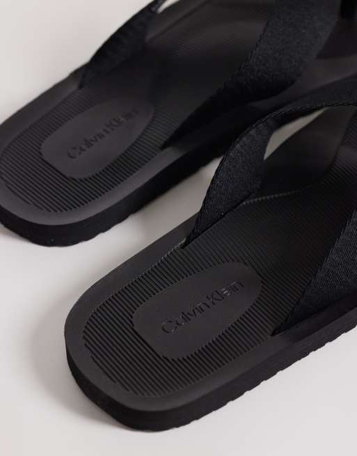 Calvin Klein - Teenslippers in zwart, 4 van 4