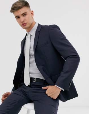 calvin klein slim suit
