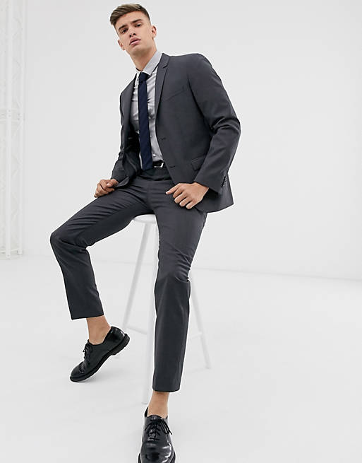 Calvin Klein textured slim fit suit jacket | ASOS