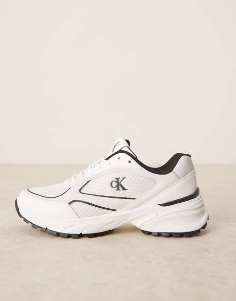 Calvin Klein - Tokyo - Hardloopschoenen in wit en zwart - view 1