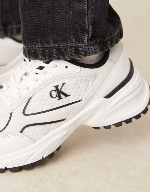 Calvin Klein – Tokyo – Vita och svarta löparskor, 5 av 5