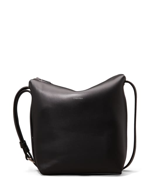 Calvin Klein - Tote bag avec bandoulière en cuir - Noir Ck, 2 de 4