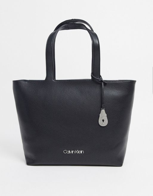 Calvin Klein tote shopper bag in black | ASOS