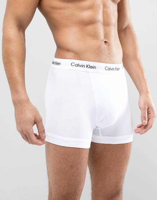 Calvin Klein trunks 3 pack in cotton stretch, 4 of 4