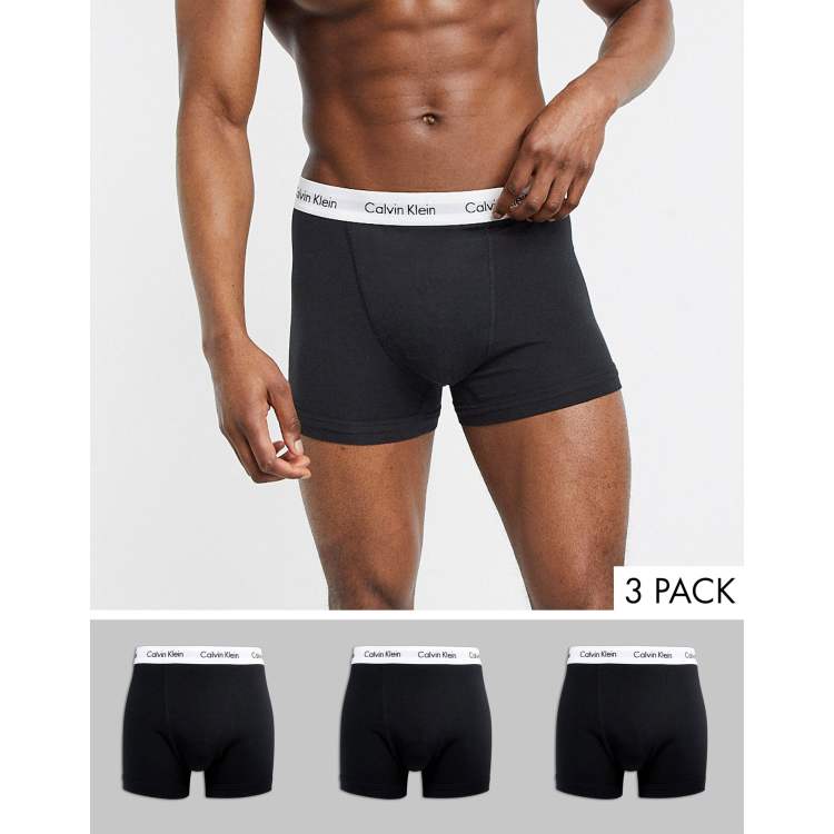 Cotton Calvin | Trunks ASOS Klein Stretch in Pack 3