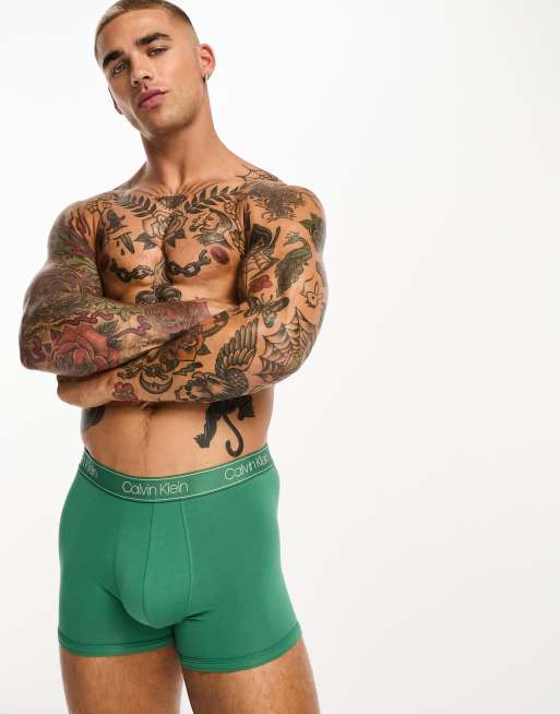 Calvin klein deals green boxers