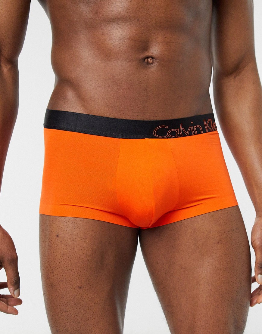Calvin Klein trunks in orange-Red