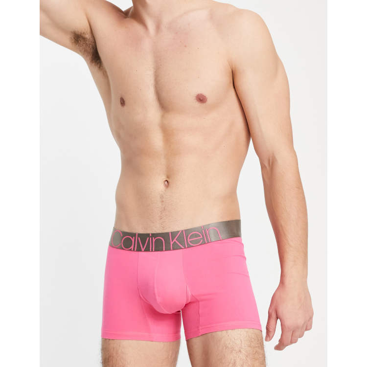 Calvin klein on sale pink trunks