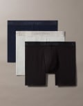 [Calvin Klein] Calvin Klein Ultra Soft Modal 3 pack boxer briefs in grey/navy/black-Multi 46 BLACK, SHORELINE, G