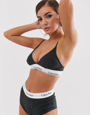 asos calvin klein bralette