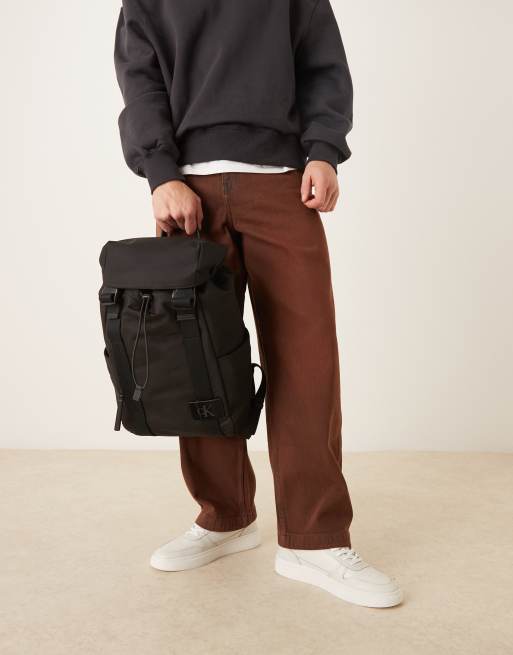 Calvin Klein – Utility-Rucksack aus Canvas in Schwarz, 3 von 4