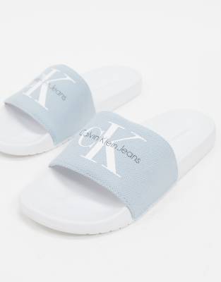 women calvin klein sliders