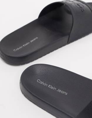 asos calvin klein sliders