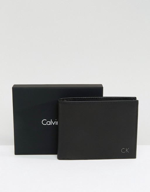 Calvin Klein Wallet Leather Leon Billfold 8CC