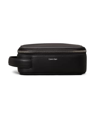 Calvin Klein Wash bag in pvh black