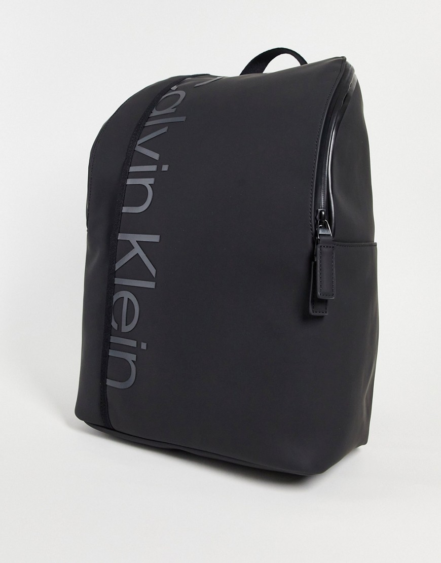 Calvin Klein waterpoof zip around backpack in black