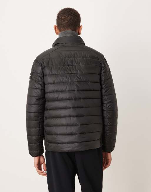 Calvin Klein – Wattierte Jacke in Schwarz, 3 von 5