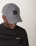 [Calvin Klein] Calvin Klein wool BB cap in grey One Size Dark Grey