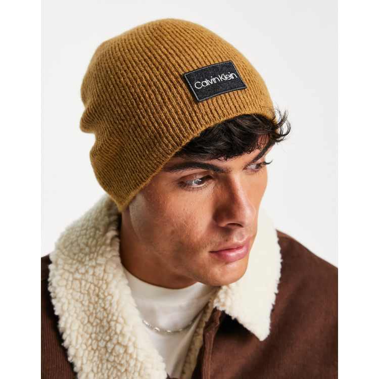 Calvin klein knit hot sale hat