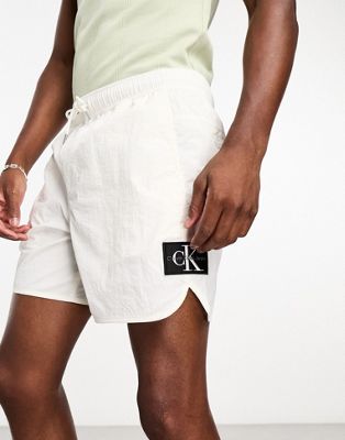 Calvin Klein woven shorts in white