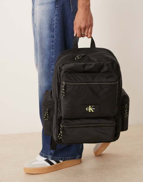 Calvin Klein - Zaino nero multitasche - view 1