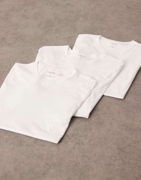 Calvin Klein – Zestaw 3 białych T-shirtów - view 1