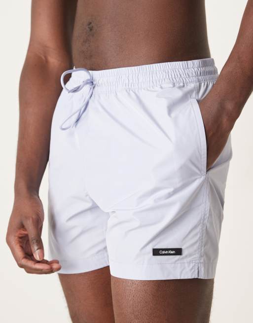 Calvin Klein - Zwemshort met trekkoord in korenblauw, 4 van 4