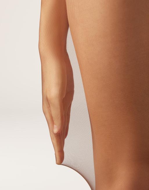 Calzedonia 20 denier sheer matt tights in mocha, 3 of 5