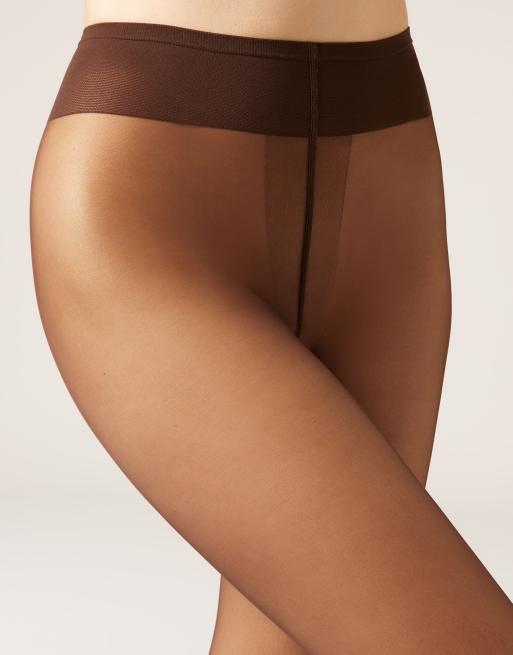 Calzedonia 20 denier sheer matt tights in mocha, 4 of 5