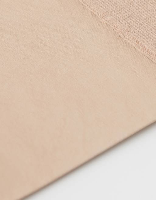 Calzedonia 20 denier sheer socks in light beige, 4 of 4