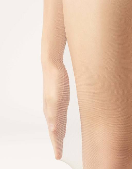 Calzedonia 20 denier sheer tights in ivory, 3 of 5