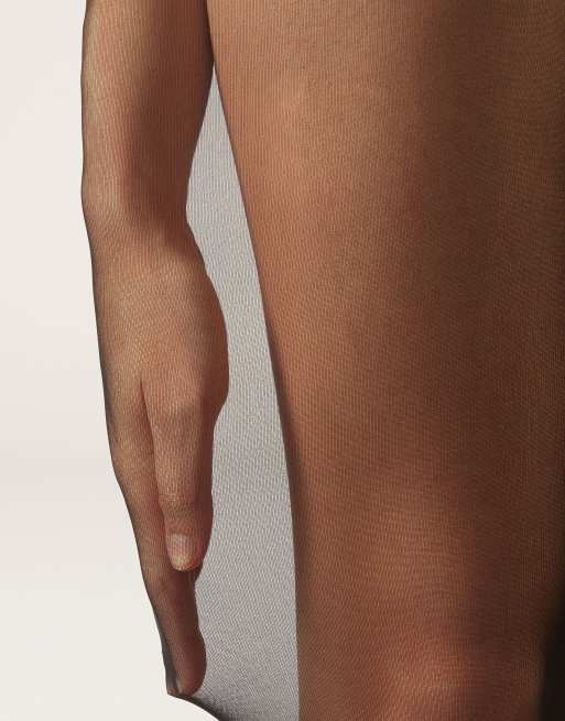 Calzedonia 30 den total comfort soft touch tights in black, 3 of 5