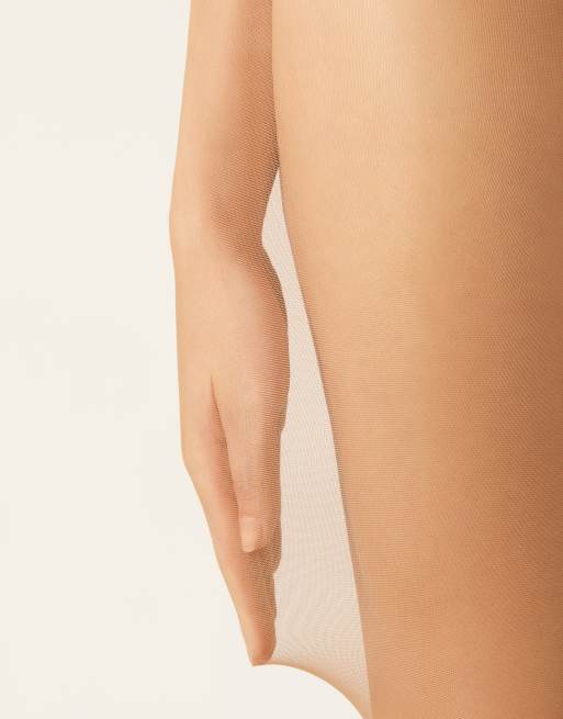Calzedonia 30 denier tights in beige caramel, 3 of 5
