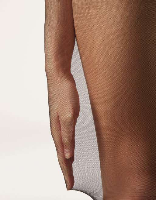 Calzedonia 40 denier sheer tights in black, 3 of 5
