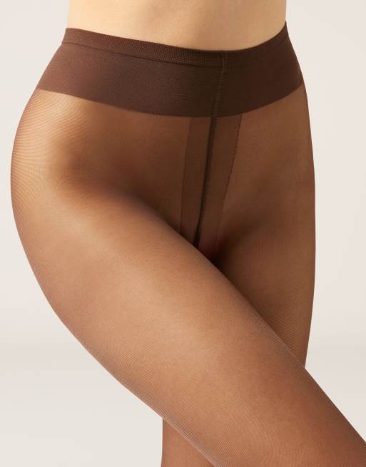 Calzedonia 40 denier sheer tights in mocha, 4 of 5