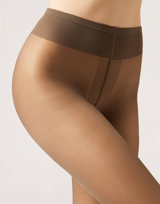 Calzedonia 40 denier sheer tights in smoke grey, 3 of 3