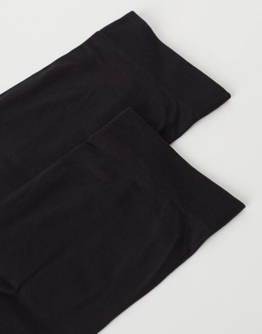 Calzedonia 50 denier soft touch socks in black, 2 of 2