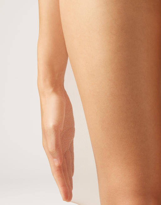 Calzedonia 8 denier resistant sheer tights in bronze, 3 of 5