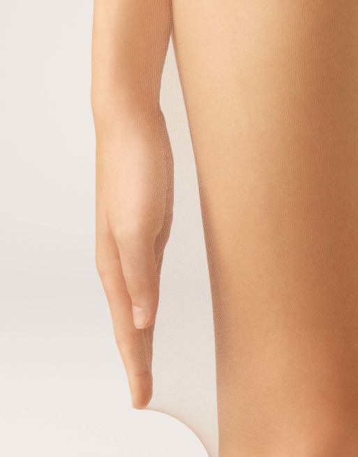 Calzedonia 8 denier resistant sheer tights in warm beige, 3 of 5