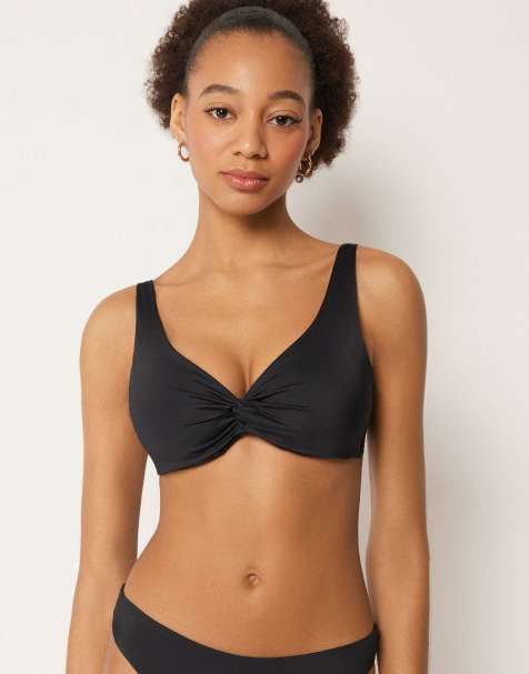 Calzedonia Balconette bikini top premium sculpt in black - view 1