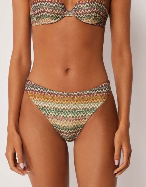 Calzedonia Bikini bottoms elegant in multicolor