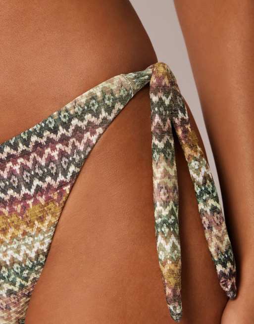 Calzedonia Bow bikini bottoms elegant in multicolor, 3 of 4