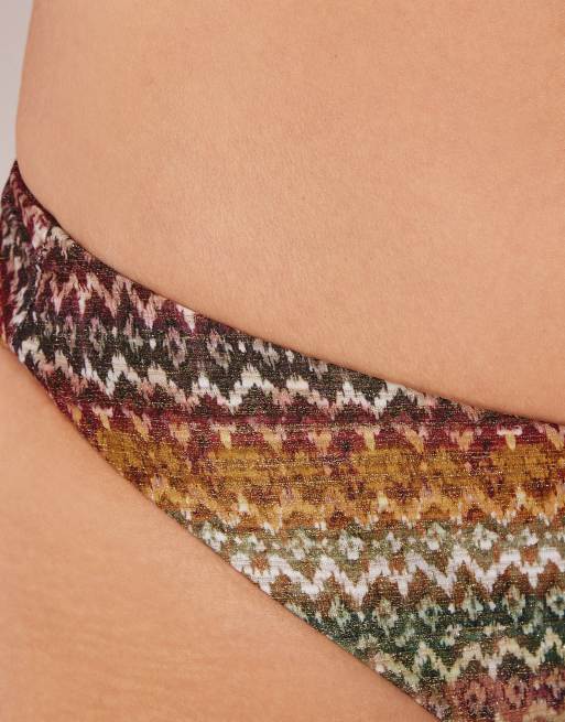 Calzedonia Brazilian bikini bottoms elegant in multicolor, 3 of 4