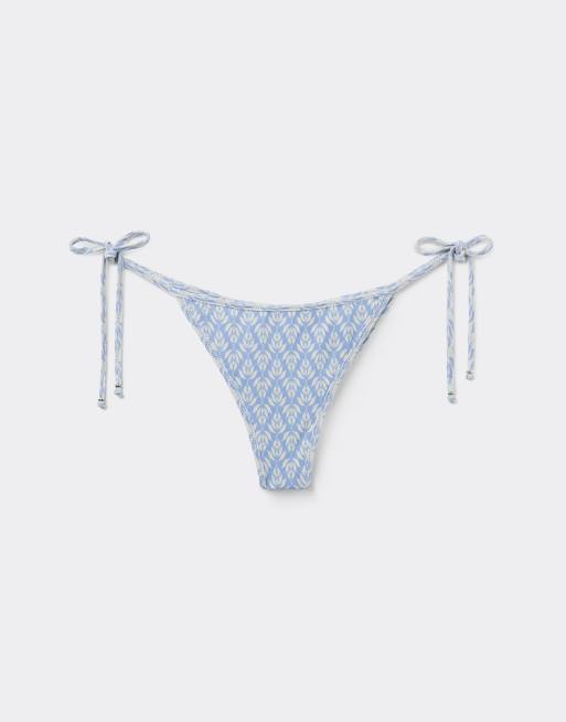 Calzedonia Briefs brazilian briefs laces in soft geometric, 6 of 6
