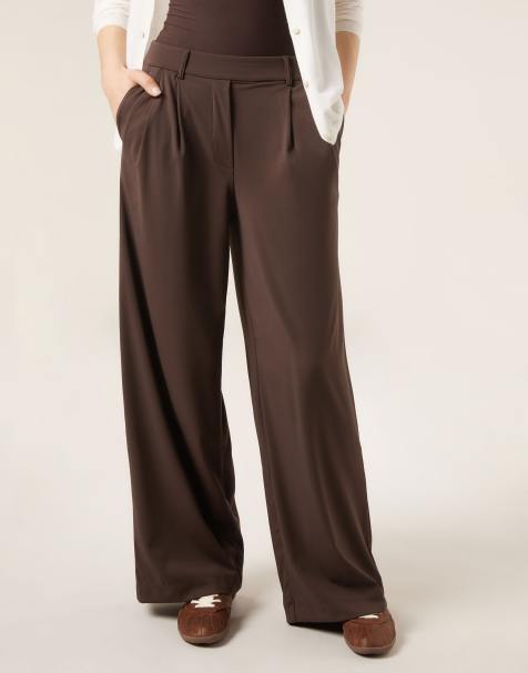 Calzedonia Comfy flex trousers in brown